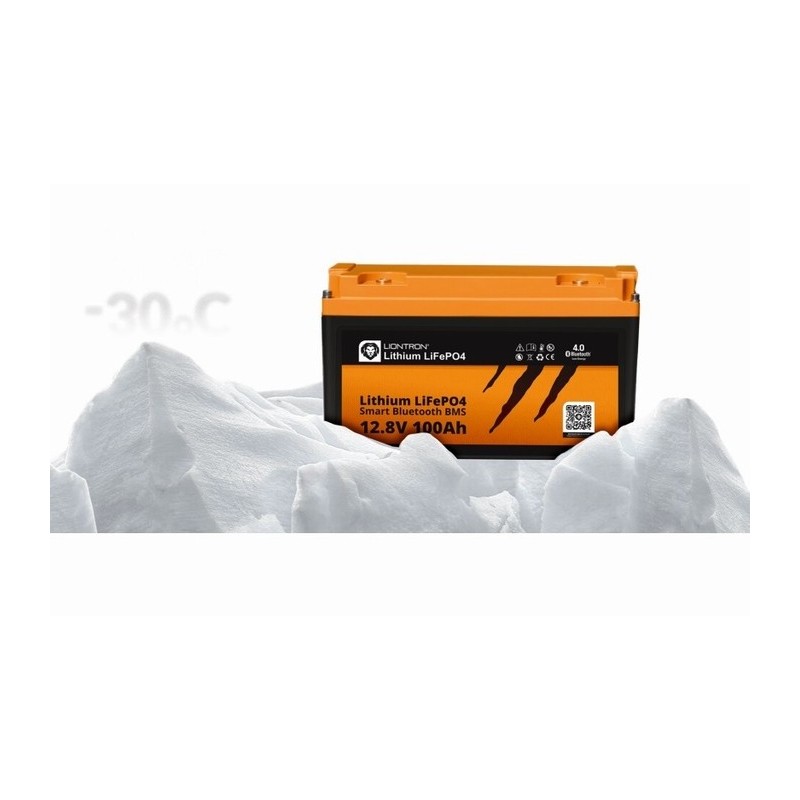 LionTron LiFePO4 12,8V 100Ah LX Artic Smart BMS Bluetooth
