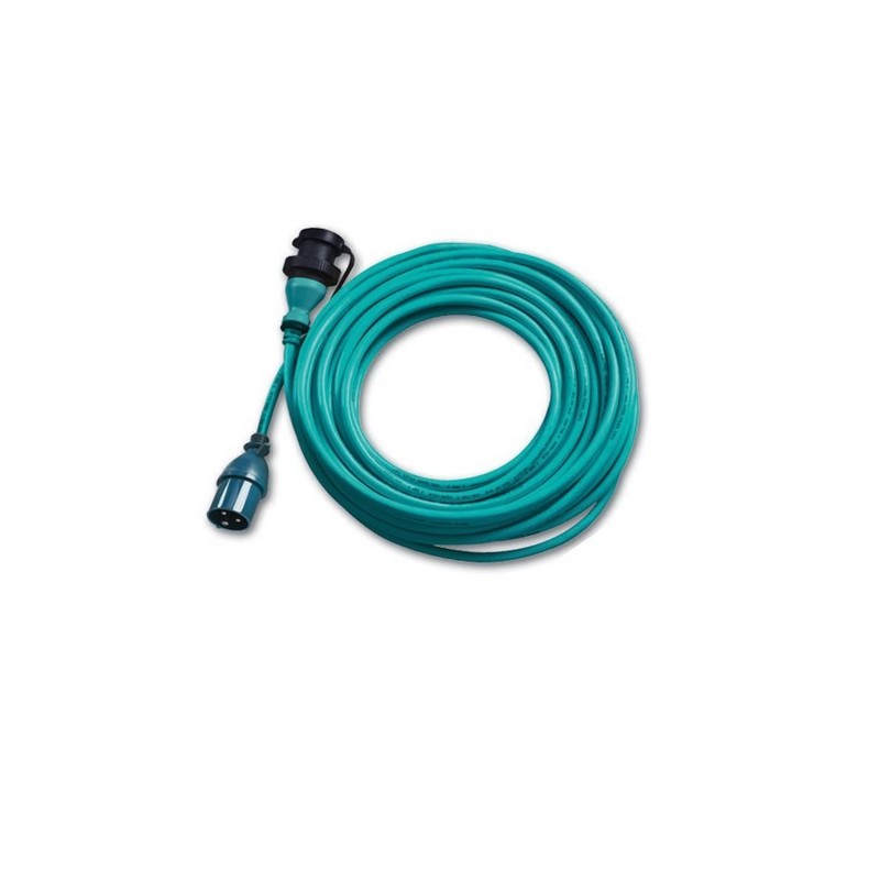 Mastervolt Stroomkabel groen 16A - 15 mtr 2,5 mm²